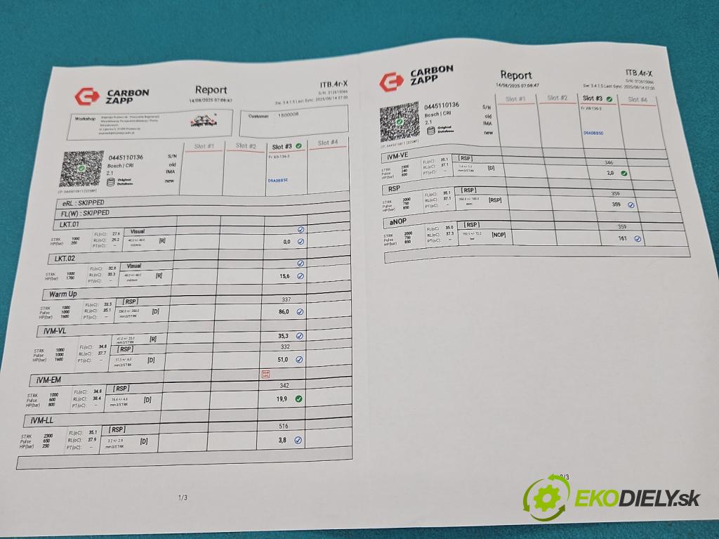 Ford Focus Mk2 2004-2011 1.6 tdci 90 HP manual 66 kW 1560 cm3 5- vstrek 0445110136 (Vstrekovač paliva)
