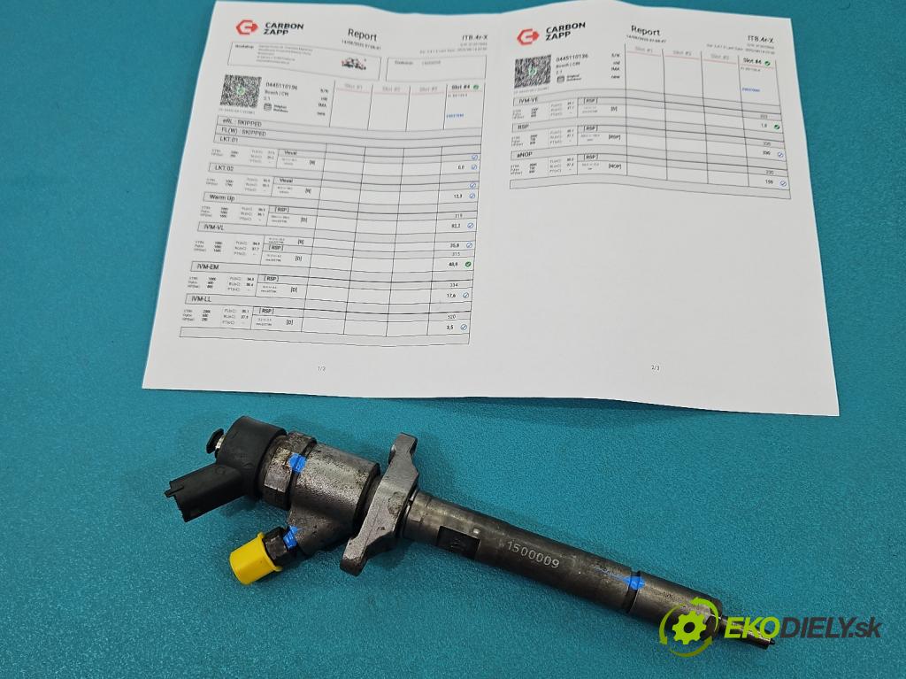 Ford Focus Mk2 2004-2011 1.6 tdci 90 HP manual 66 kW 1560 cm3 5- vstrek 0445110136 (Vstrekovač paliva)