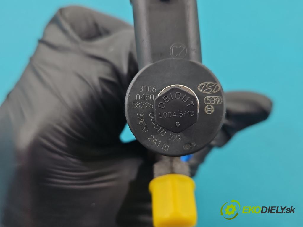 Hyundai Matrix 1.5 crdi 82 HP manual 60 kW 1493 cm3 5- vstrek 0445110223 (Vstrekovač paliva)