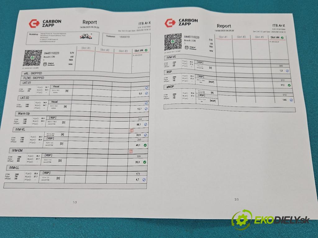 Hyundai Matrix 1.5 crdi 82 HP manual 60 kW 1493 cm3 5- vstrek 0445110223 (Vstrekovač paliva)