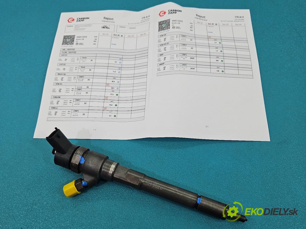 Chevrolet Epica 2.0 VCDi: 150 HP manual 110 kW 1991 cm3 4- vstrek 0445110270 (Vstrekovač paliva)