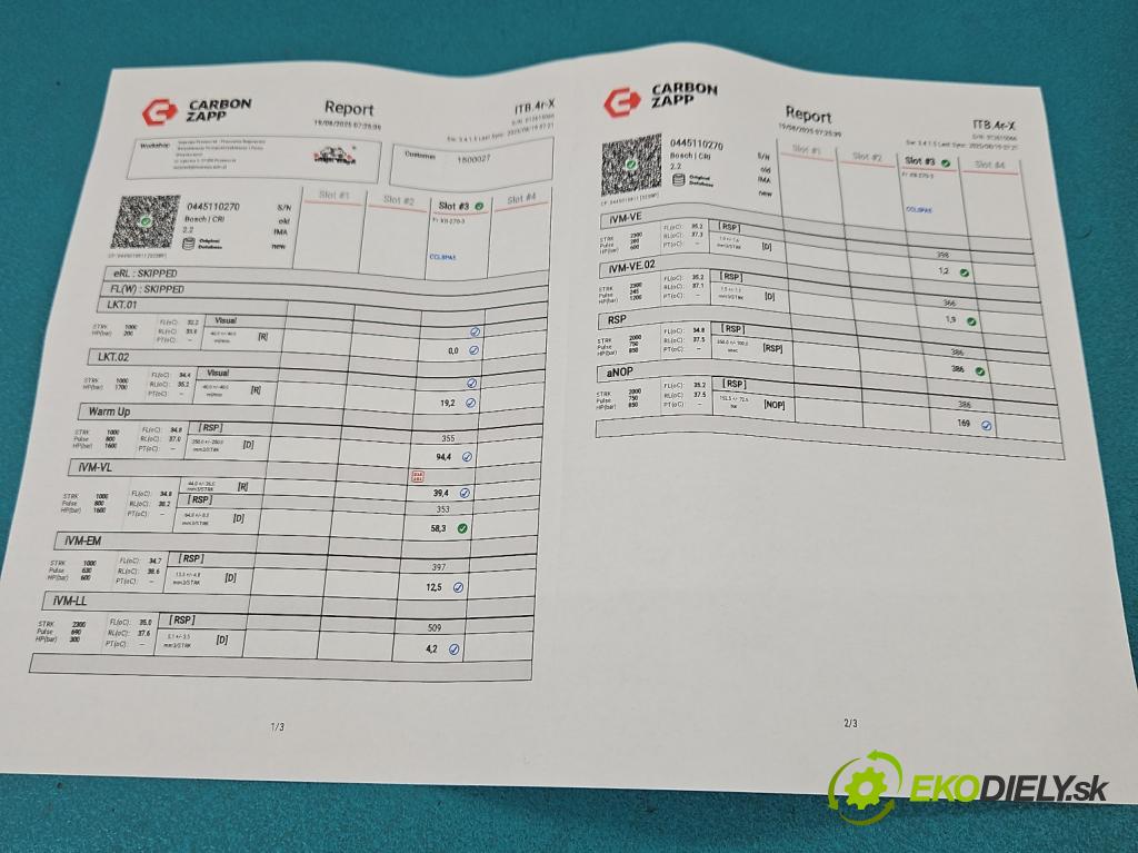 Chevrolet Epica 2.0 VCDi: 150 HP manual 110 kW 1991 cm3 4- vstrek 0445110270 (Vstrekovač paliva)