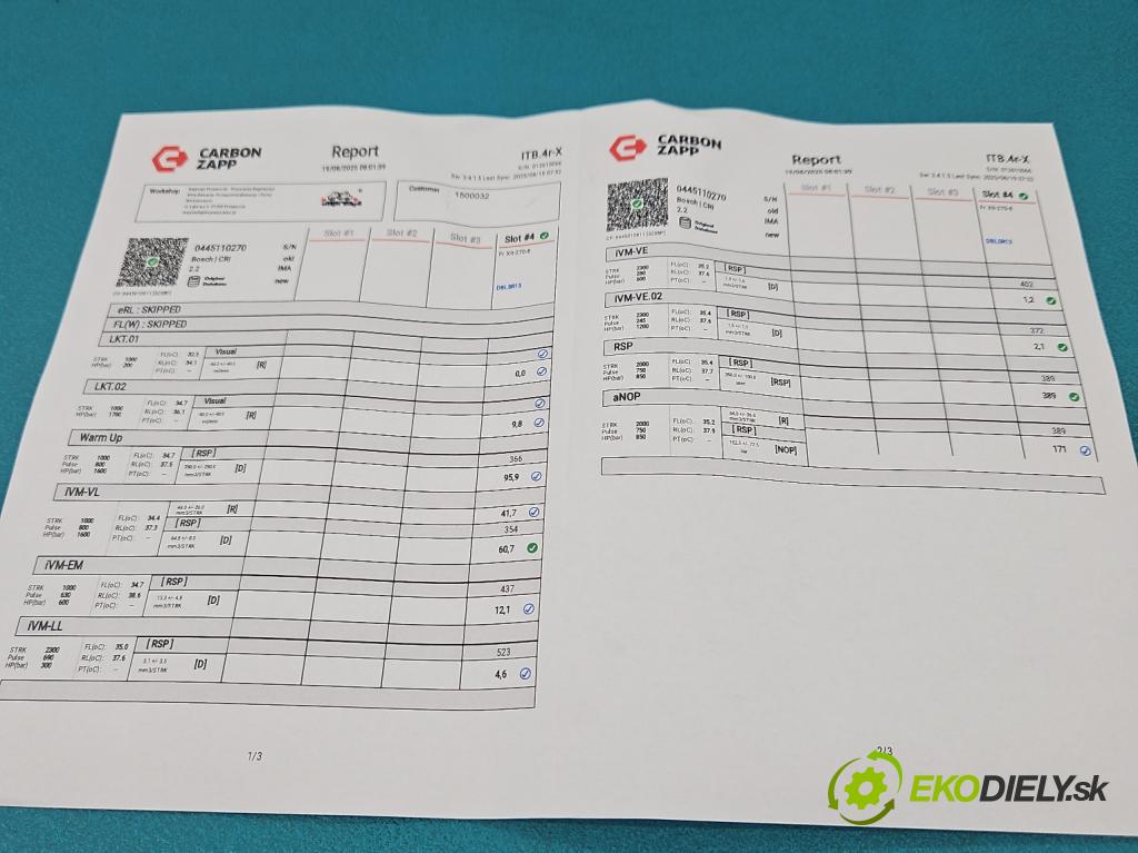 Chevrolet Epica 2.0 VCDi: 150 HP manual 110 kW 1991 cm3 4- vstrek 0445110270 (Vstrekovač paliva)