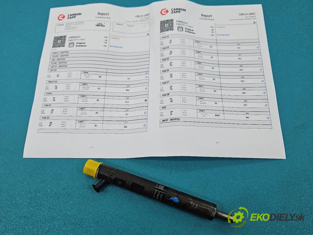 Ford Focus Mk1 1998-2004 1.8 tdci 101 HP manual 74 kW 1753 cm3 5- vstrek EJBR02201Z (Vstrekovač paliva)