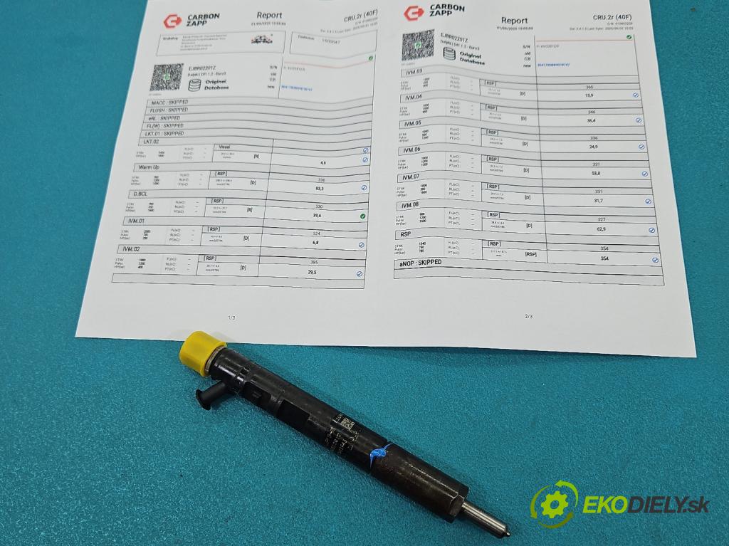Ford Focus Mk1 1998-2004 1.8 tdci 101 HP manual 74 kW 1753 cm3 5- vstrek EJBR02201Z (Vstrekovač paliva)