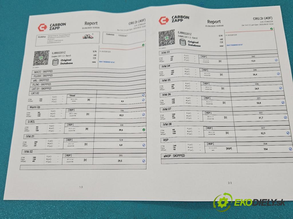 Ford Focus Mk1 1998-2004 1.8 tdci 101 HP manual 74 kW 1753 cm3 5- vstrek EJBR02201Z (Vstrekovač paliva)