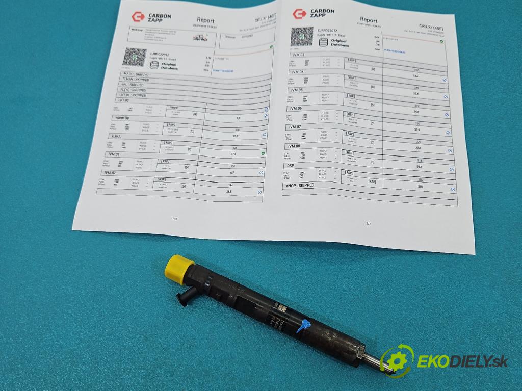 Ford Focus Mk1 1998-2004 1.8 tdci 101 HP manual 74 kW 1753 cm3 5- vstrek EJBR02201Z (Vstrekovač paliva)