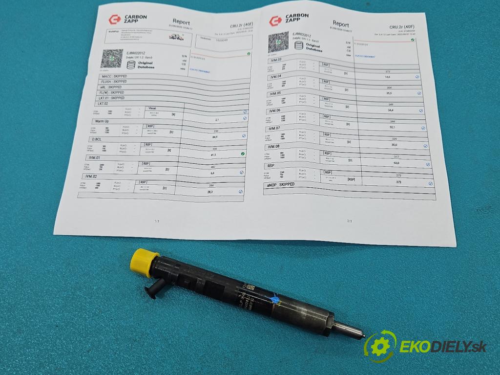 Ford Focus Mk1 1998-2004 1.8 tdci 101 HP manual 74 kW 1753 cm3 5- vstrek EJBR02201Z (Vstrekovač paliva)
