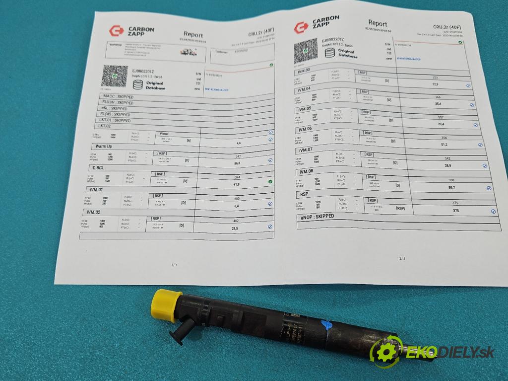 Ford Focus Mk1 1998-2004 1.8 tdci 101 HP manual 74 kW 1753 cm3 5- vstrek EJBR02201Z (Vstrekovač paliva)