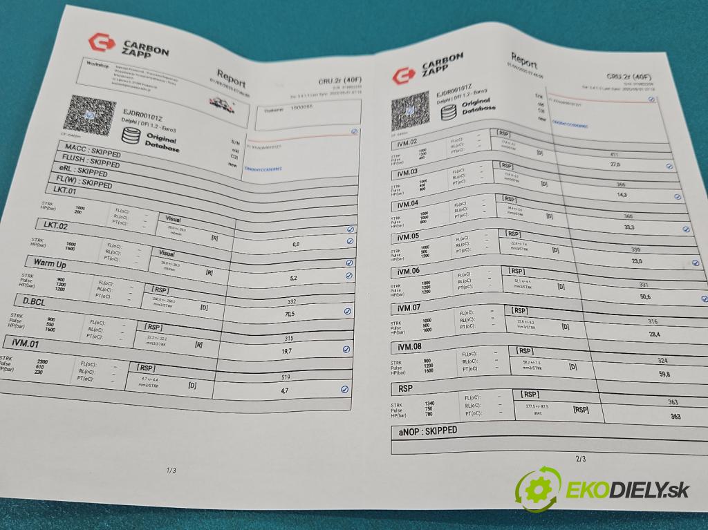 Ford Mondeo Mk3 2000-2007 2.0 tdci 131 HP manual 96 kW 1998 cm3 5- vstrek EJDR00101Z (Vstrekovač paliva)