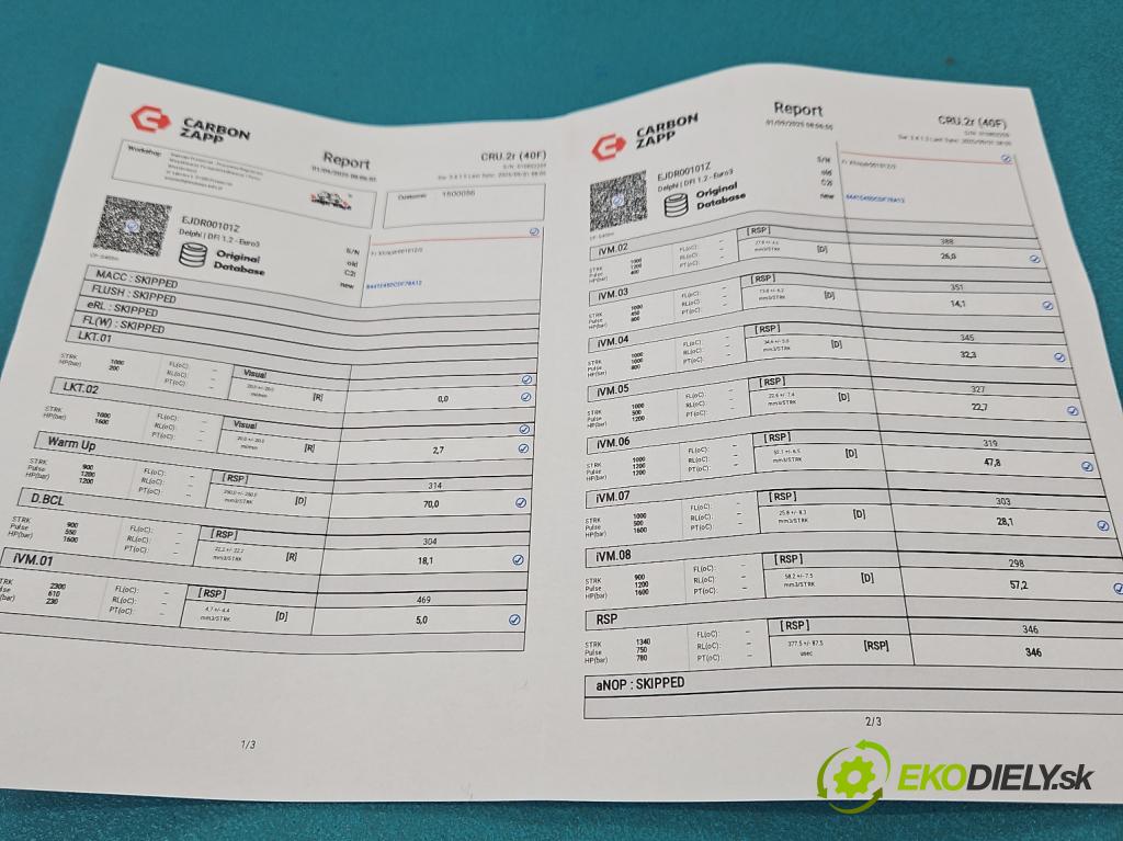 Ford Mondeo Mk3 2000-2007 2.0 tdci 131 HP manual 96 kW 1998 cm3 5- vstrek EJDR00101Z (Vstrekovač paliva)