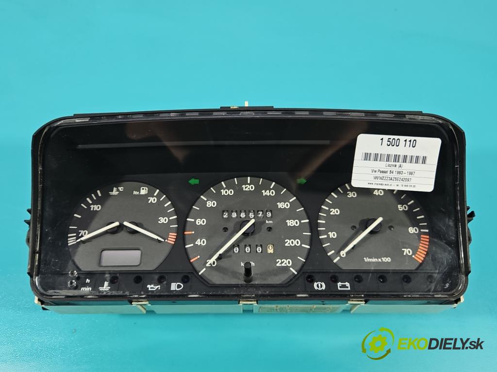 Vw Passat B4 1993-1997 1.8 90 HP manual 66 kW 1781 cm3 5- prístrojovka/ budíky 3A0919059 (Prístrojová doska)