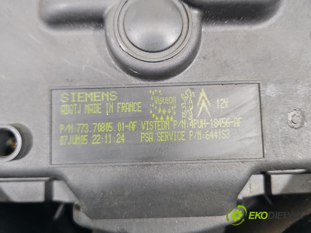 Peugeot 407 2.0 hdi 136hp manual 100 kW 1997 cm3 5- ventilátor vzduchu 4PUH-18456-AF