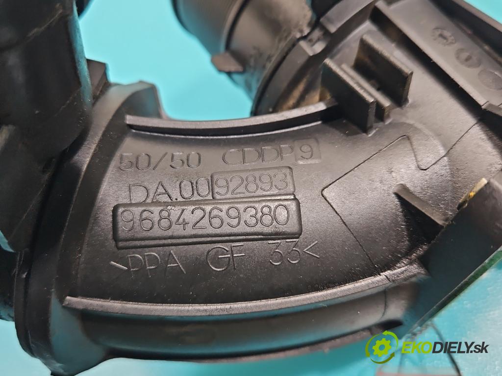 Peugeot 407 2.0 hdi 136 HP manual 100 kW 1997 cm3 5- klapka 9684269380 (Škrtiaca klapka)