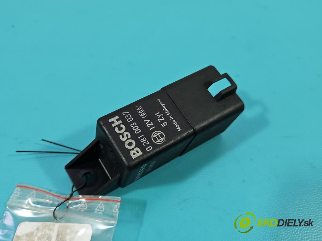 Volvo S80 II 2006-2016 2.4 D5 185 HP automatic 136 kW 2400 cm3 4- Relé: svíčky: zařicích: 0281003037 (Relé)