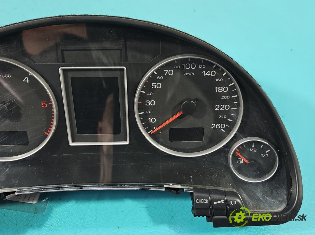 Audi A4 B7 2004-2008 2.0 tdi 140 HP manual 103 kW 1968 cm3 5- prístrojovka/ budíky 0263626065 (Prístrojová doska)