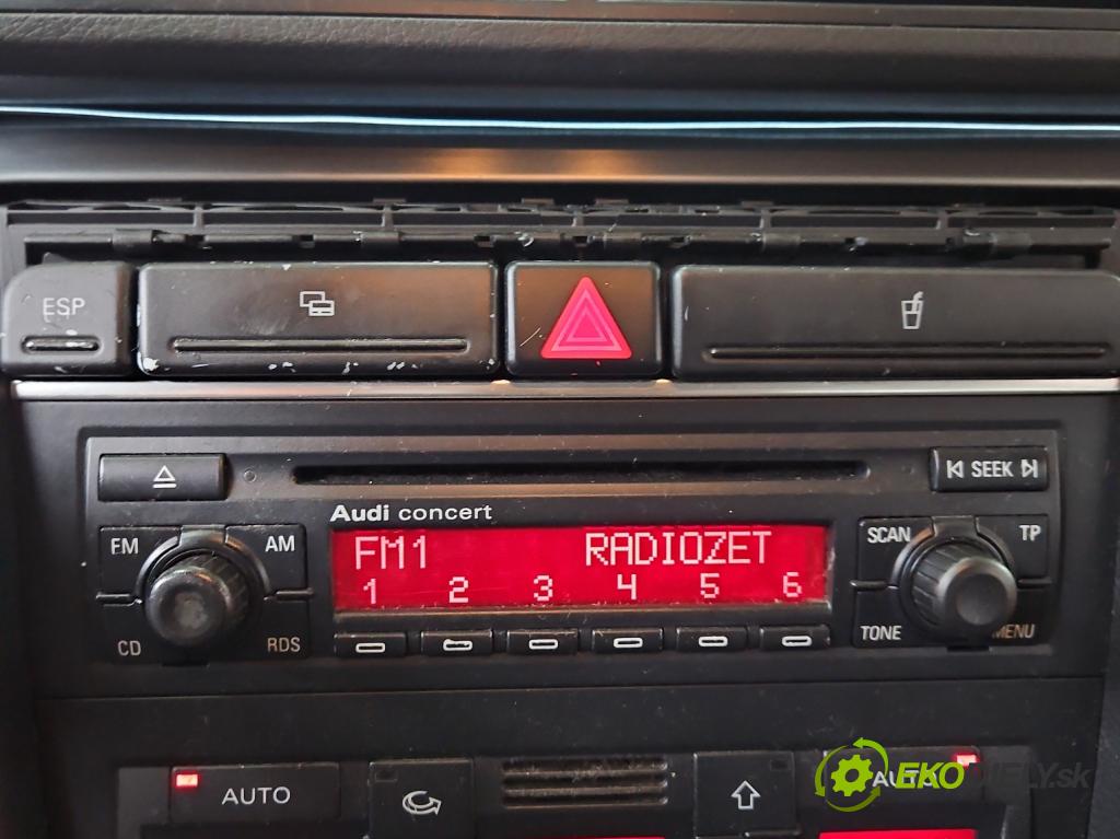 Audi A4 B7 2004-2008 2.0 tdi 140 HP manual 103 kW 1968 cm3 5- Radio originál 