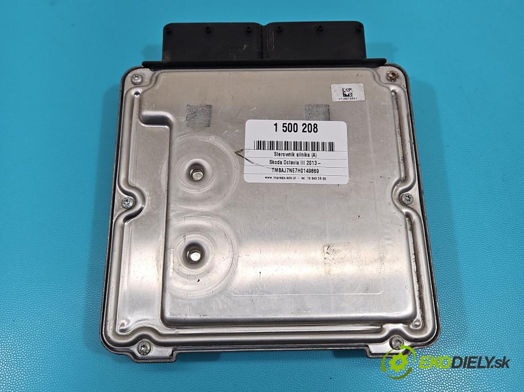 Skoda Octavia III 2013- 2.0 tdi 150 hp manual 110 kW 1968 cm3 5- řídící jednotka motoru 0281031066