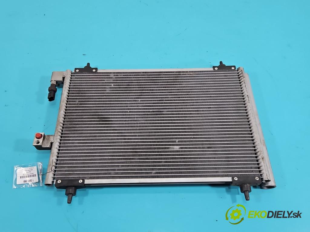 Peugeot 407 2.0 hdi 136 HP manual 100 kW 1997 cm3 5- chladič klimatizácie (Chladič klimatizácie)