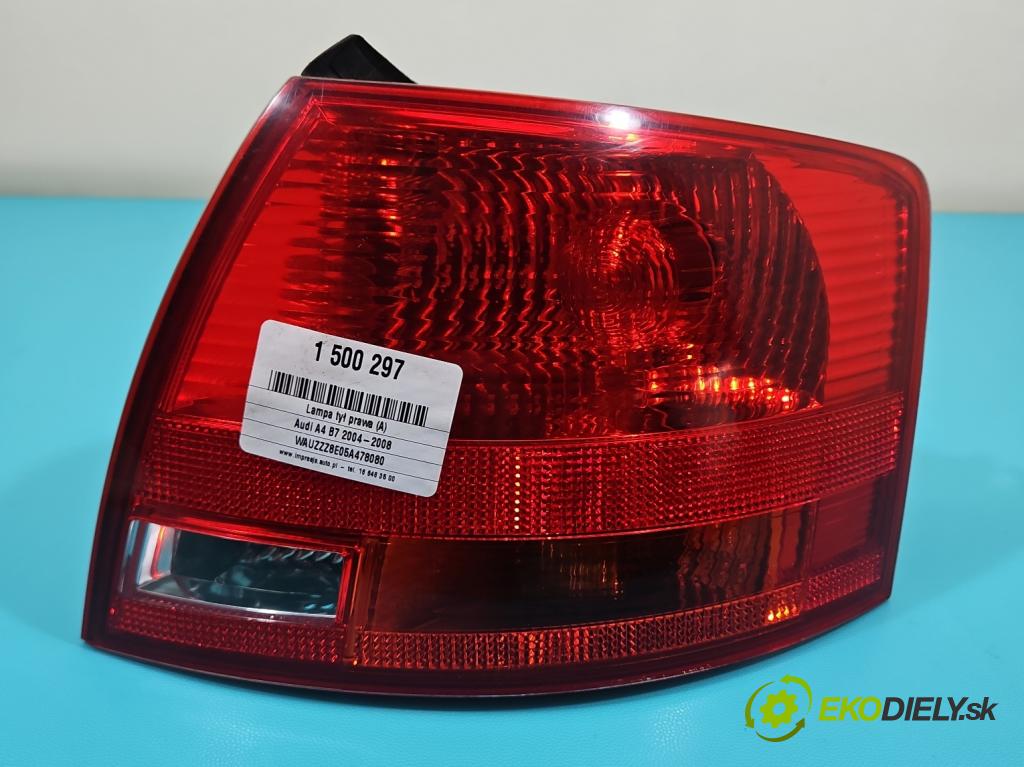 Audi A4 B7 2004-2008 2.0 tdi 140 hp manual 103 kW 1968 cm3 5- světlo zadní pravé 8E9945096C (Klika dveří ostatní)
