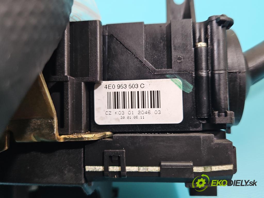 Audi A4 B7 2004-2008 2.0 tdi 140 HP manual 103 kW 1968 cm3 5- prepínač komplex: 8E0953549S (Prepínacie páčky pod volantom)