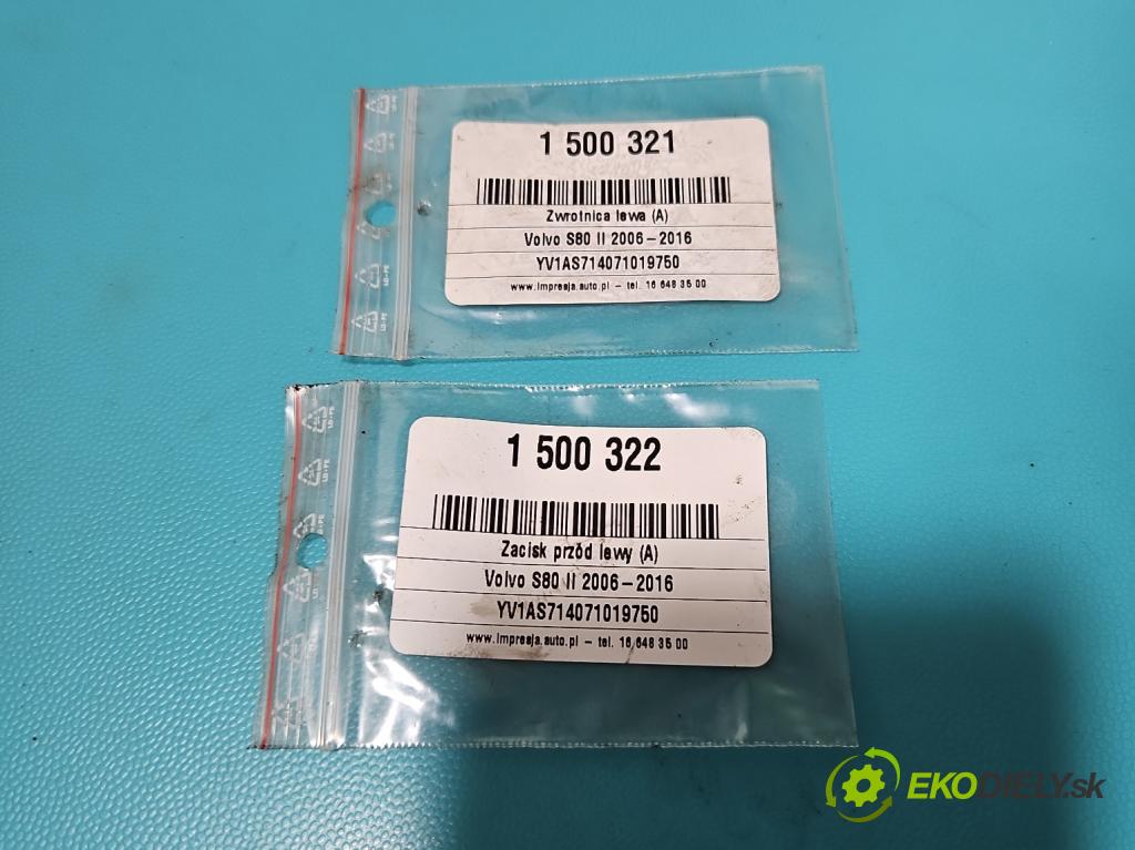 Volvo S80 II 2006-2016 2.4 D5 185 hp automatic 136 kW 2400 cm3 4- náboj levé  (Náboj kola)