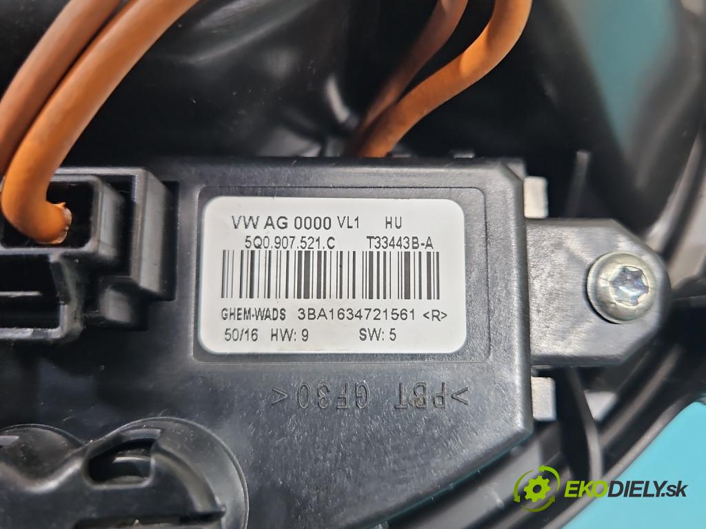 Skoda Octavia III 2013- 2.0 tdi 150 hp manual 110 kW 1968 cm3 5- ventilátor vzduchu 5Q1819021F