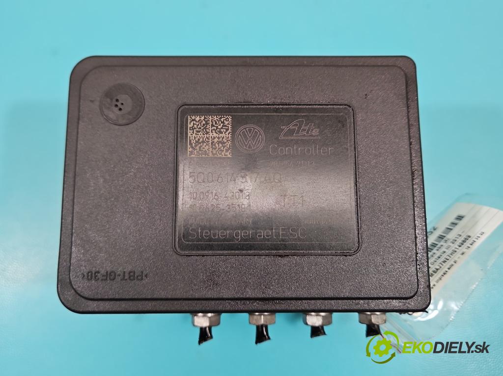 Skoda Octavia III 2013- 2.0 tdi 150 HP manual 110 kW 1968 cm3 5- čerpadlo abs 5Q0614517AQ (Pumpa ABS)