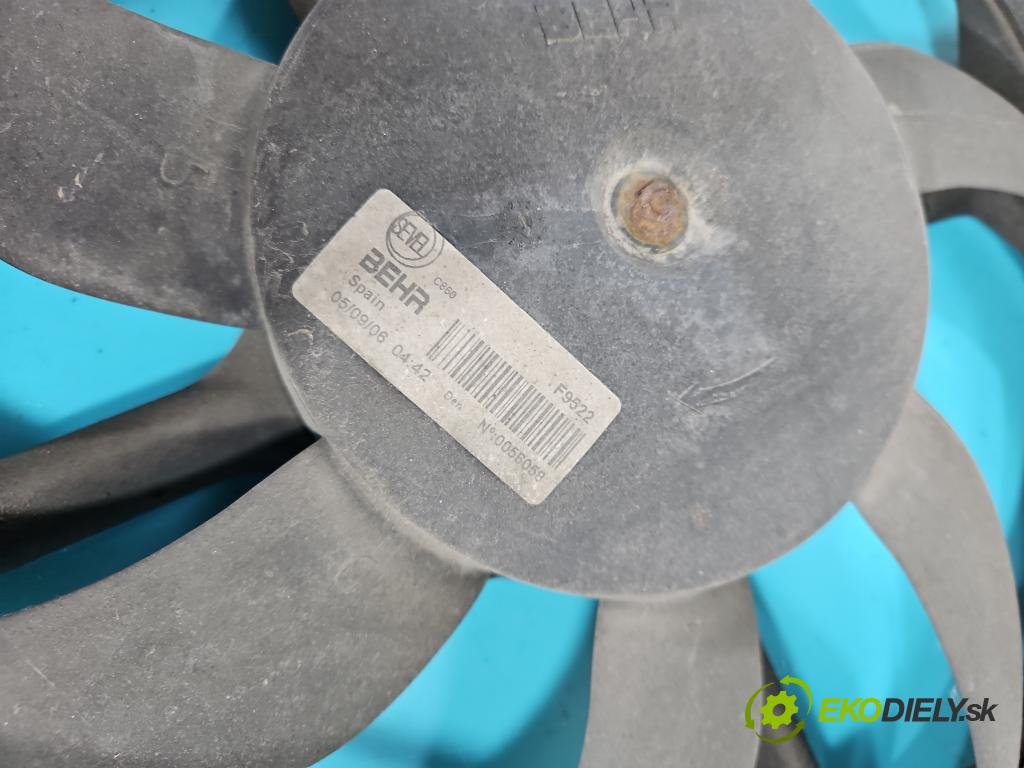 Fiat Ducato III 2006-2014 2.2 jtd 101 hp manual 74 kW 2198 cm3 5- ventilátor chladič 1345871080