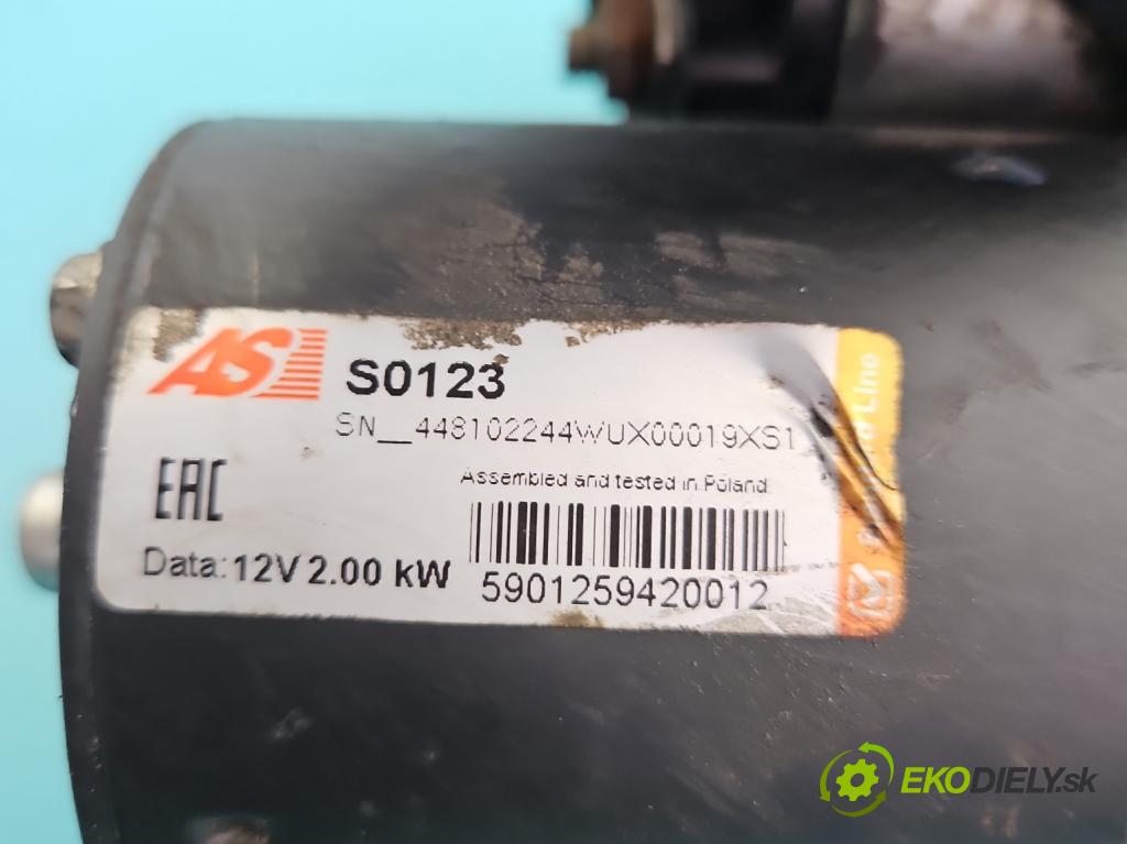 Fiat Ducato III 2006-2014 2.2 jtd 101 HP manual 74 kW 2198 cm3 5- štartér (Štartér)