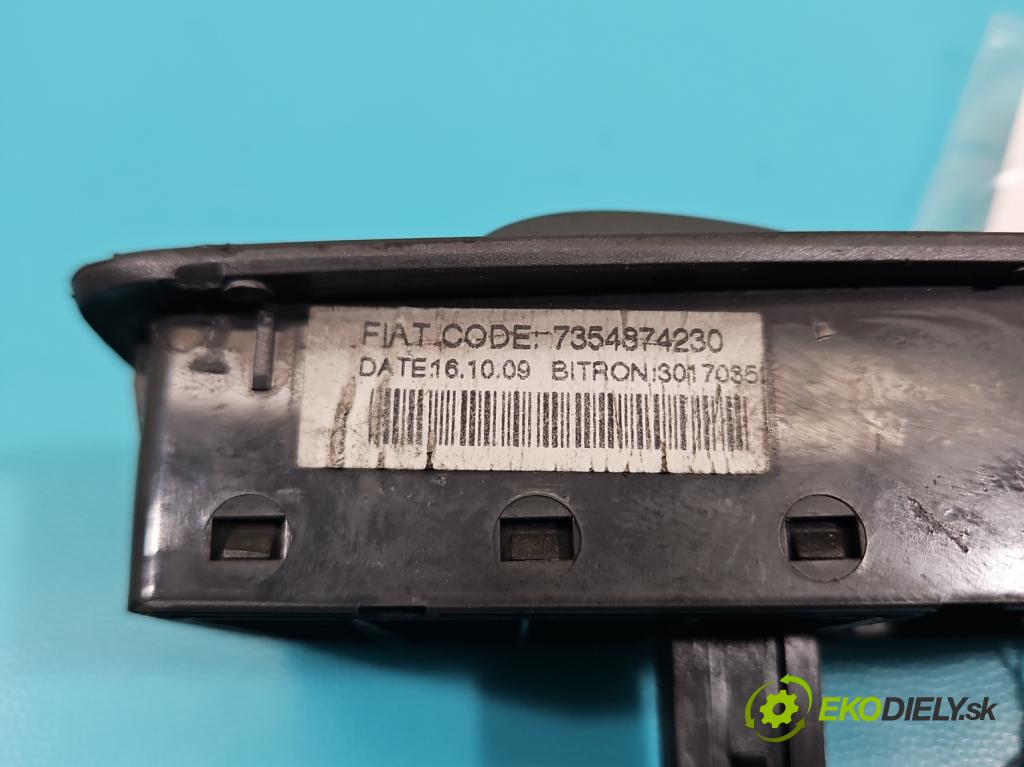 Fiat Ducato III 2006-2014 2.2 jtd 101 hp manual 74 kW 2198 cm3 5- Přepínač oken zpětných zrcátek 7354874230