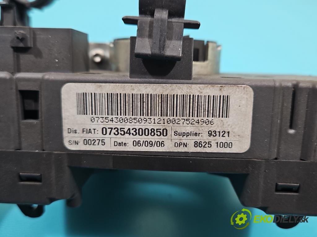 Fiat Ducato III 2006-2014 2.2 jtd 101 HP manual 74 kW 2198 cm3 5- prepínač komplex: 07354300850 (Prepínacie páčky pod volantom)
