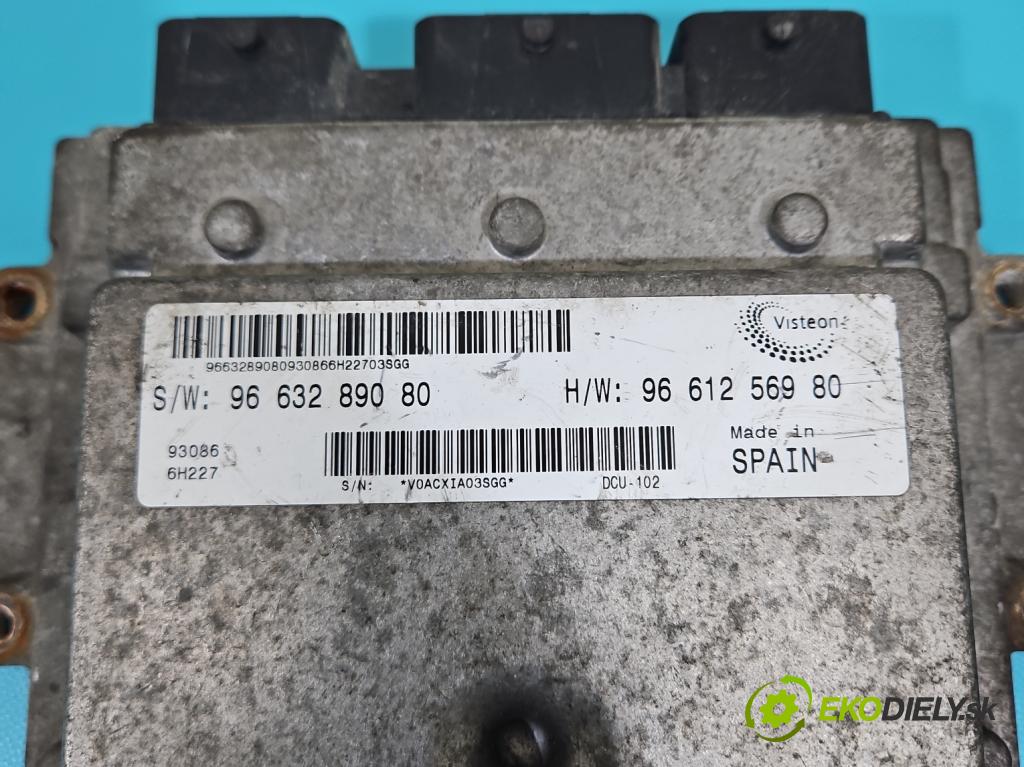Fiat Ducato III 2006-2014 2.2 jtd 101 HP manual 74 kW 2198 cm3 5- riadiaca jednotka motora 9663289080