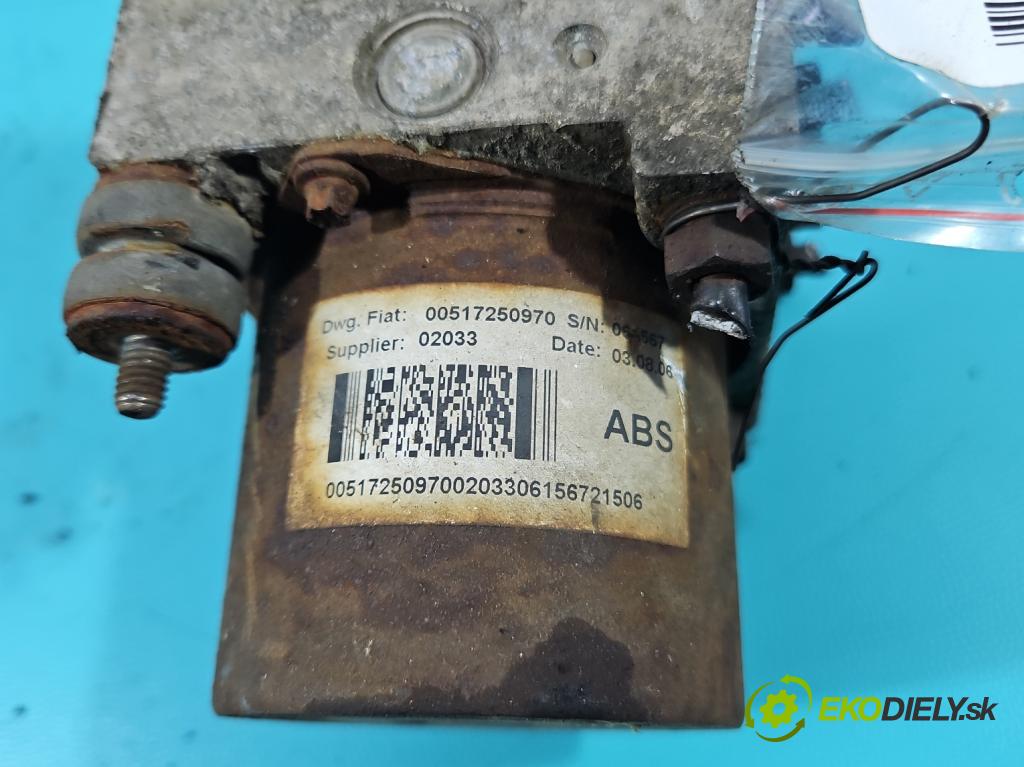 Fiat Ducato III 2006-2014 2.2 jtd 101 HP manual 74 kW 2198 cm3 5- čerpadlo abs 0265800461 (Pumpa ABS)