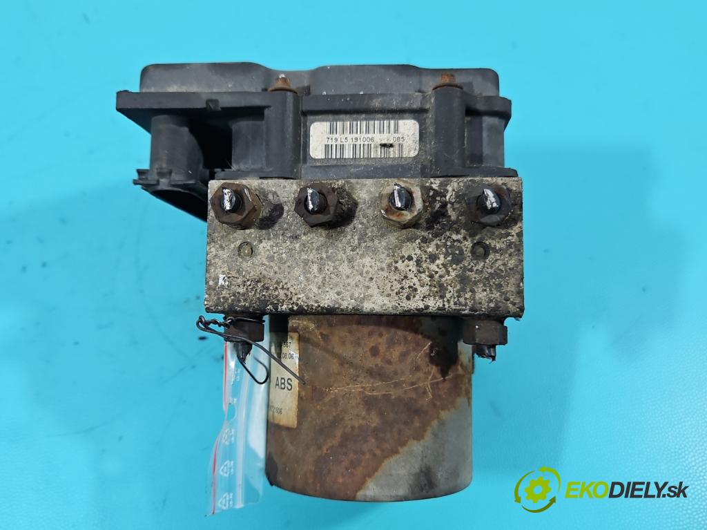 Fiat Ducato III 2006-2014 2.2 jtd 101 HP manual 74 kW 2198 cm3 5- čerpadlo abs 0265800461 (Pumpa ABS)