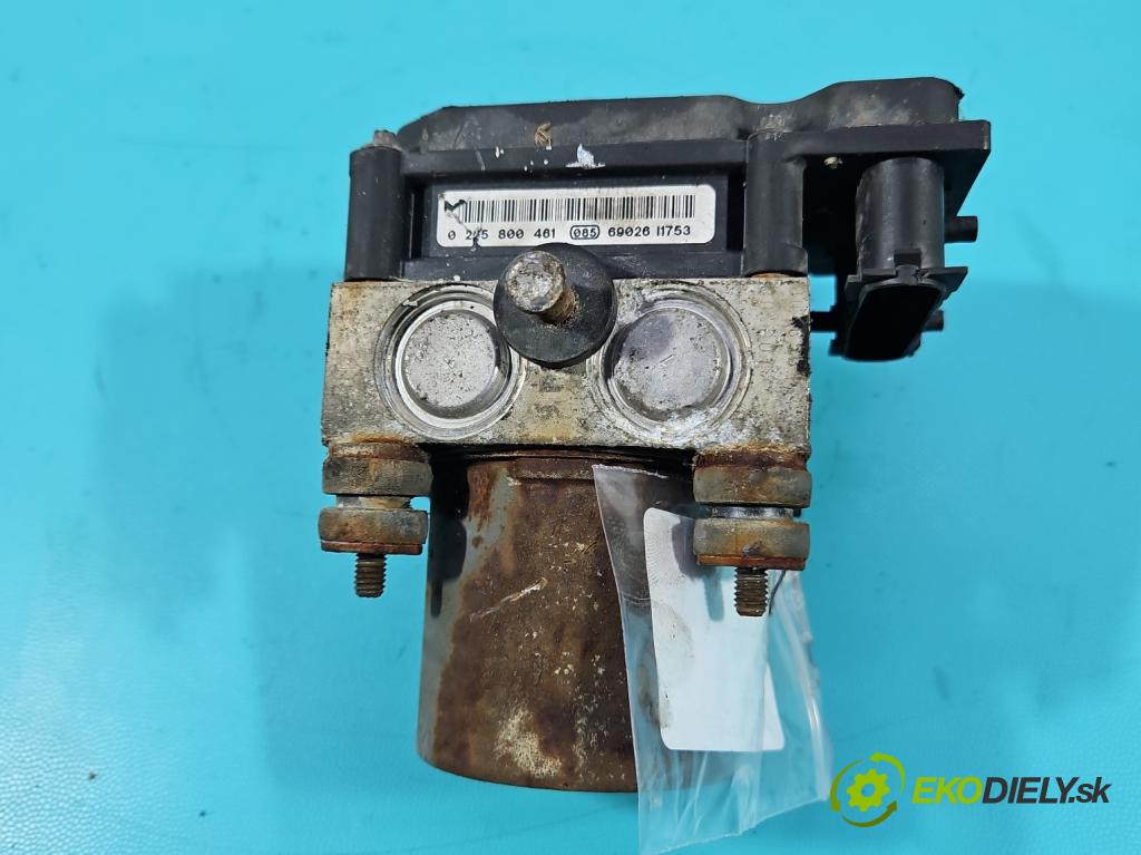 Fiat Ducato III 2006-2014 2.2 jtd 101 HP manual 74 kW 2198 cm3 5- čerpadlo abs 0265800461 (Pumpa ABS)