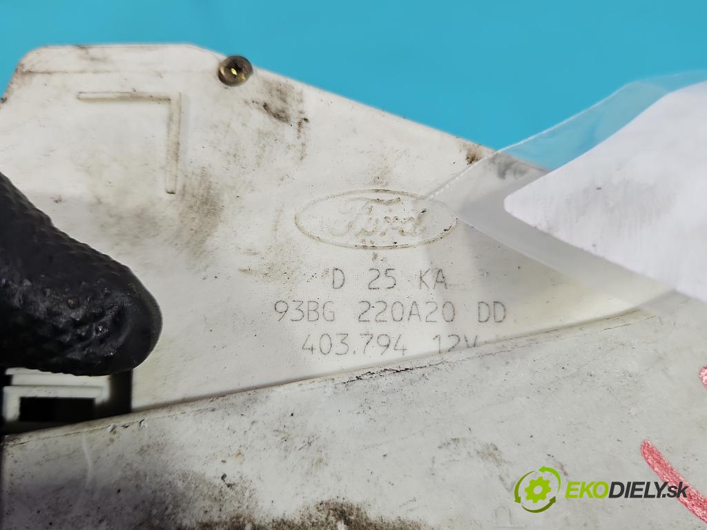 Vw Sharan I 1995-2010 2.0 8V 116 hp manual 85 kW 1984 cm3 5- zámek zadní pravý 93BG-220A20-DD