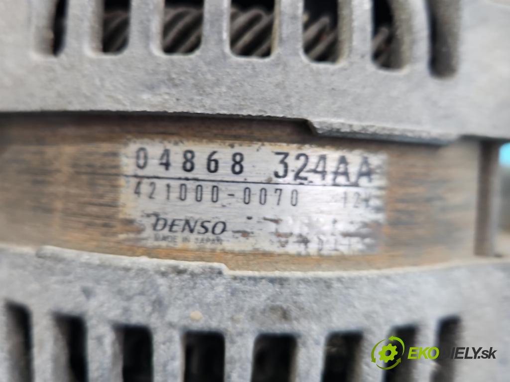 Chrysler Voyager IV 2000-2007 2.4 147 HP manual 108 kW 2429 cm3 5- Alternator 04868324AA (Alternátor)