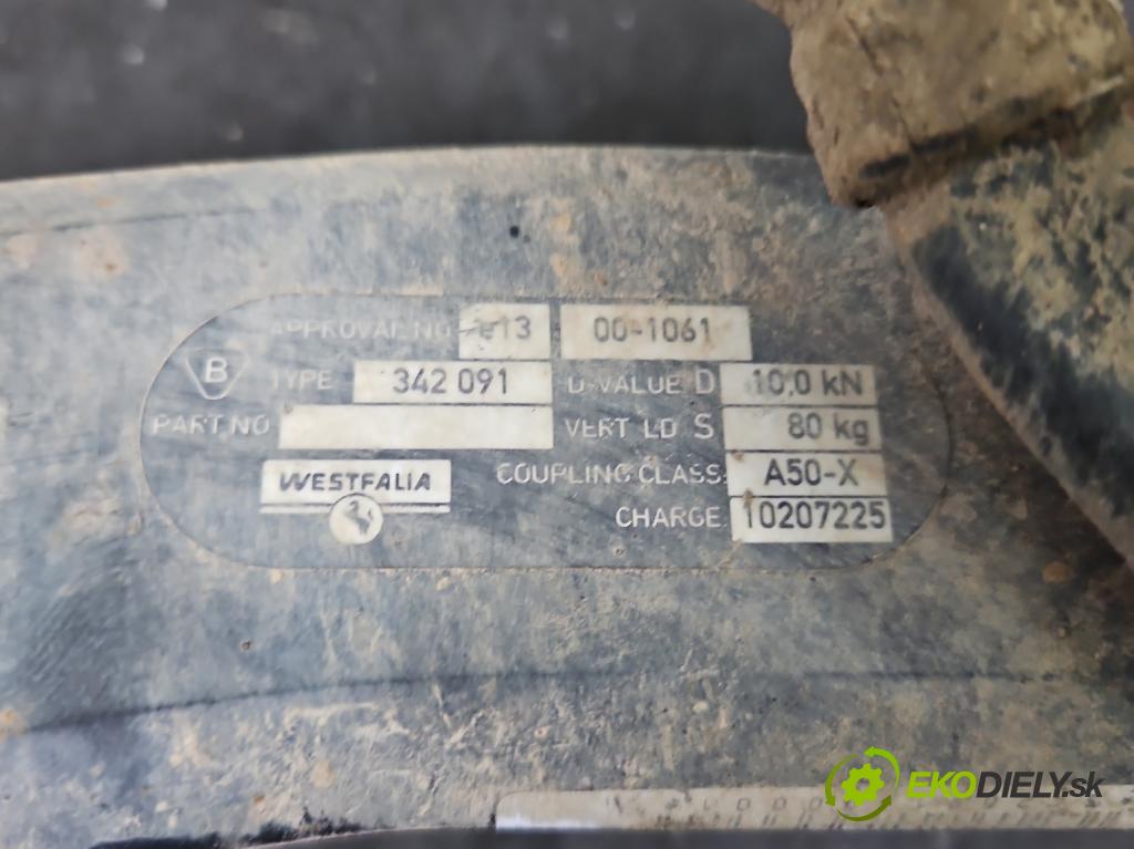 Chrysler Voyager IV 2000-2007 2.4 147 hp manual 108 kW 2429 cm3 5- oko tažné  (Tažné zařízení)