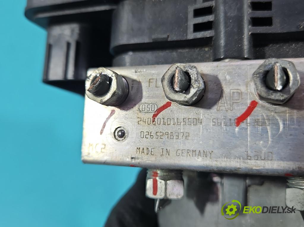 Suzuki Vitara II 2015- 1.5 16V 102 HP automatic 75 kW 1462 cm3 5- čerpadlo abs 0265298372 (Pumpa ABS)