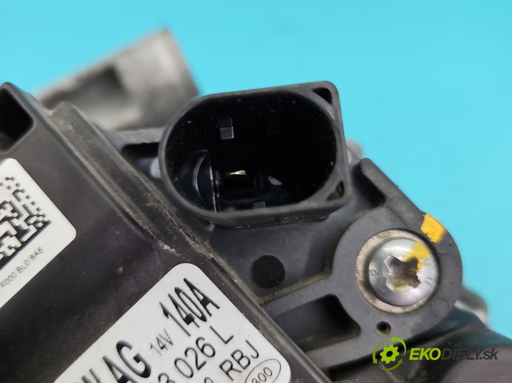 Skoda Kodiaq I 2.0 TSI 190 HP automatic 140 kW 1984 cm3 5- Alternator 06K903026L (Alternátor)