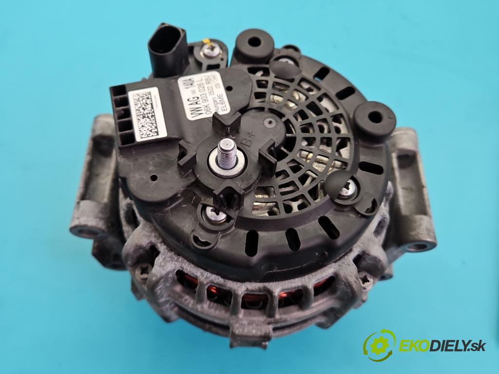 Skoda Kodiaq I 2.0 TSI 190 HP automatic 140 kW 1984 cm3 5- Alternator 06K903026L (Alternátor)