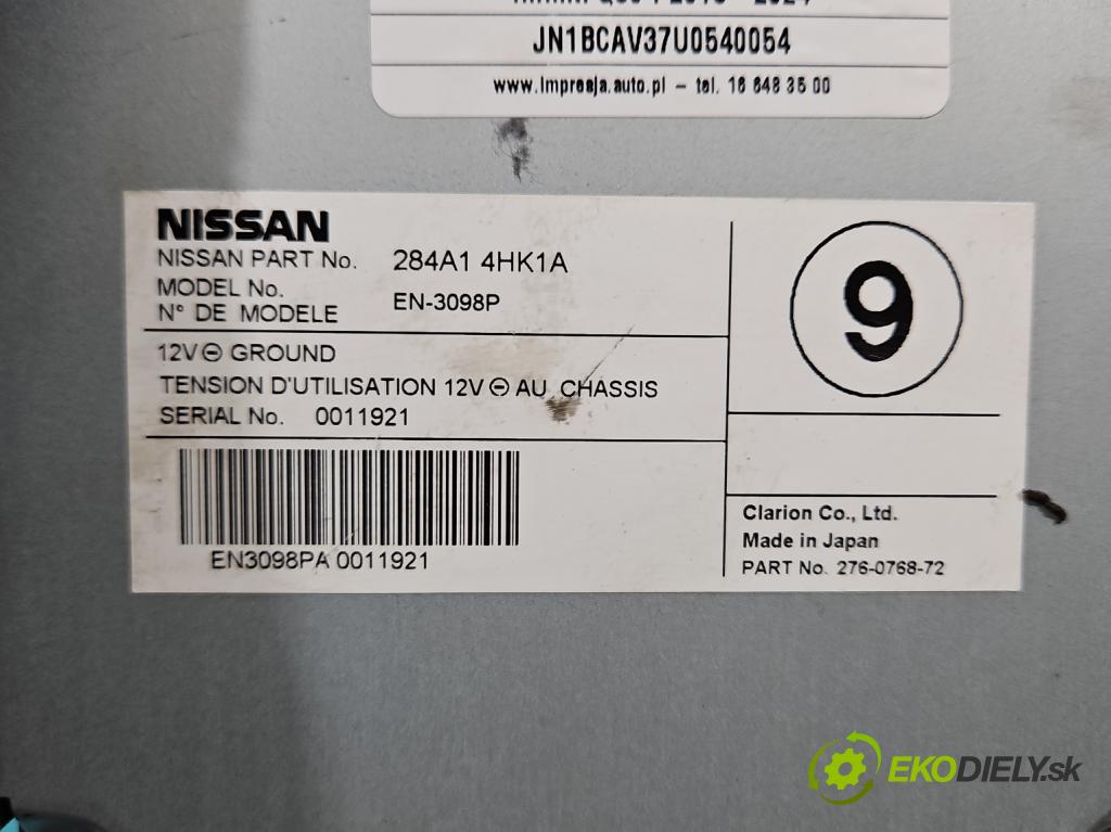Infiniti Q50 I 2013-2024 2.0 T 211KM automatic 155 kW 1991 cm3 4- řídící jednotka 284A1-4HK1A