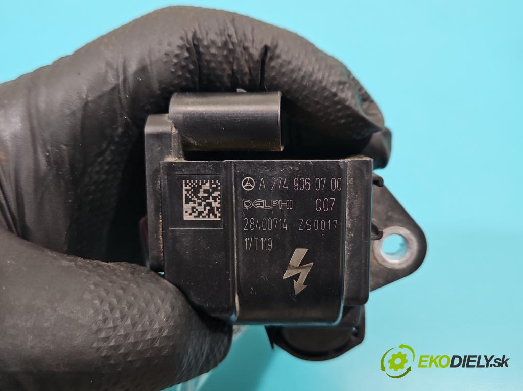 Infiniti Q50 I 2013-2024 2.0 T 211KM automatic 155 kW 1991 cm3 4- cievka zapaľovacia A2749060700 (Zapaľovacia cievka)