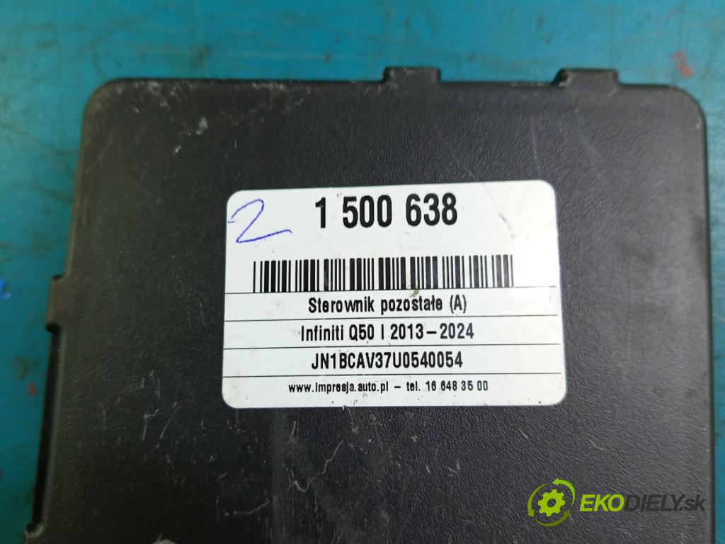 Infiniti Q50 I 2013-2024 2.0 T 211KM automatic 155 kW 1991 cm3 4- řídící jednotka 284B7-4GC0C