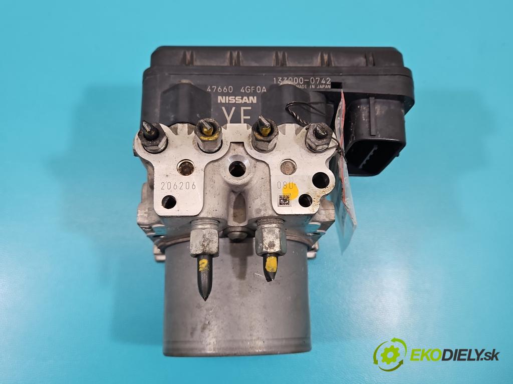 Infiniti Q50 I 2013-2024 2.0 T 211KM automatic 155 kW 1991 cm3 4- čerpadlo abs 133000-0742 (Pumpa ABS)