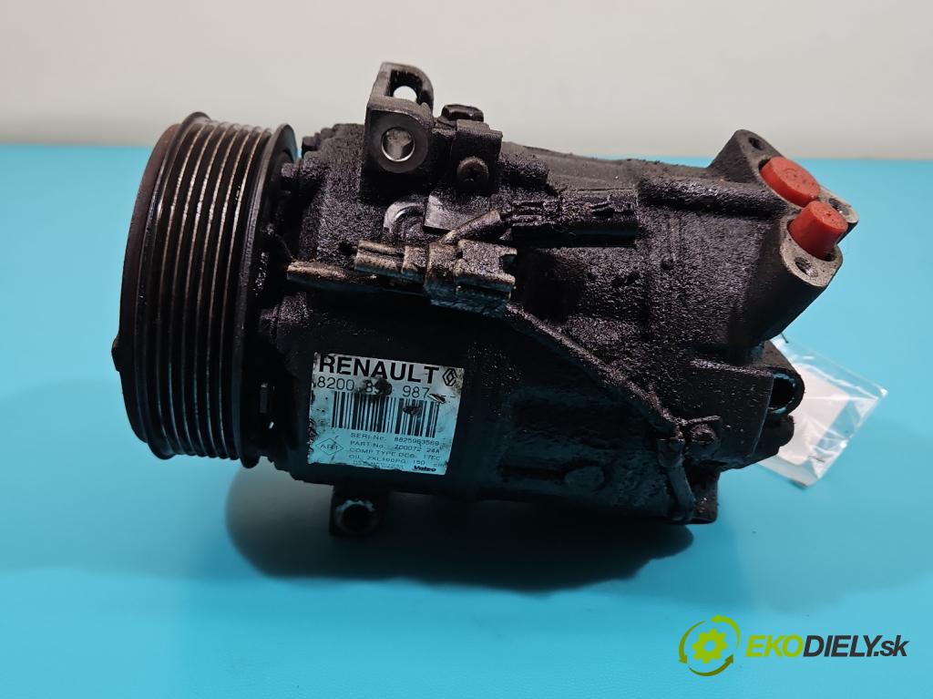 Renault Laguna III 2007-2015 2.0 dci 131 hp manual 96 kW 1995 cm3 5- Kompresor: klíma 8200890987 (Kompresor klimatizace)