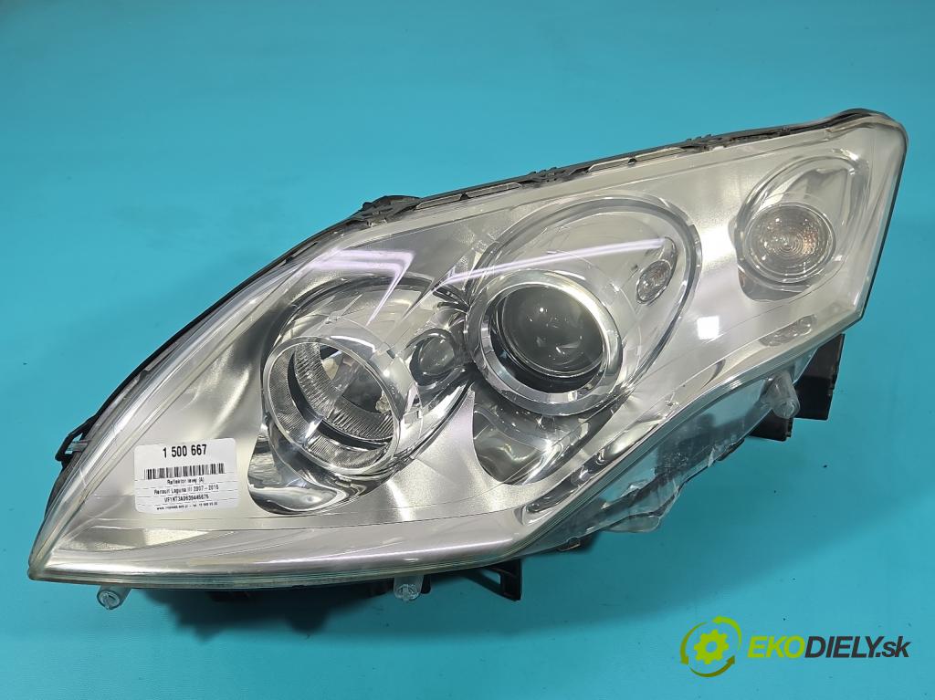 Renault Laguna III 2007-2015 2.0 dci 131 hp manual 96 kW 1995 cm3 5- světlo levý 260600033R (Klika dveří ostatní)