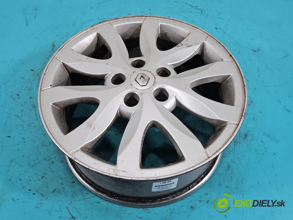 Renault Laguna III 2007-2015 2.0 dci 131 hp manual 96 kW 1995 cm3 5- Felga hliník: 17