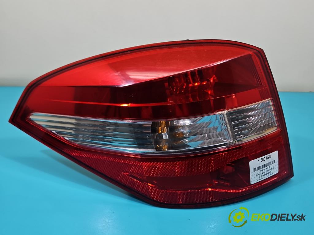 Renault Laguna III 2007-2015 2.0 dci 131 hp manual 96 kW 1995 cm3 5- světlo zadní levé  (Klika dveří ostatní)